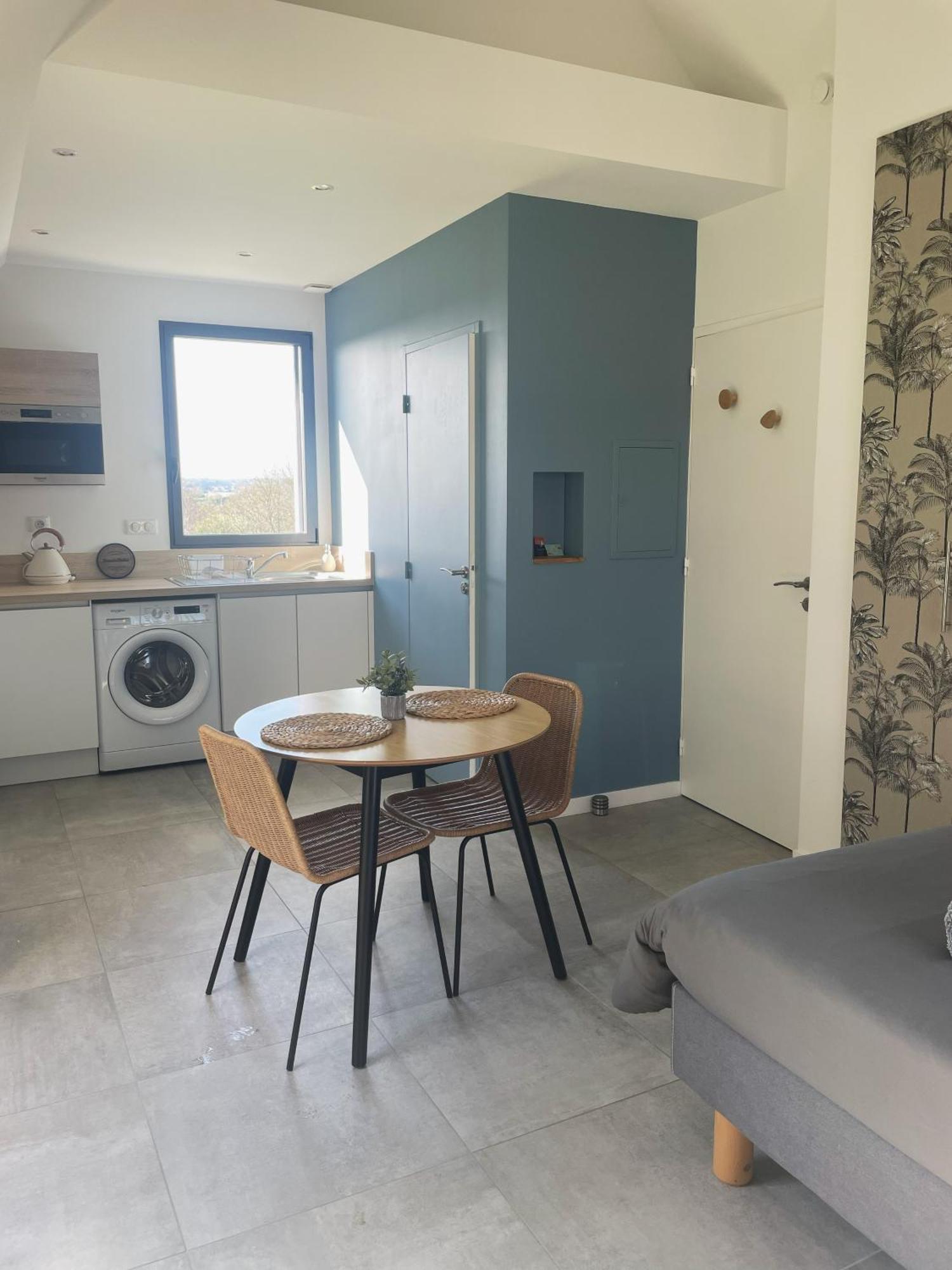 Studio Avec Terrasse Proche De La Mer Лансю Екстериор снимка